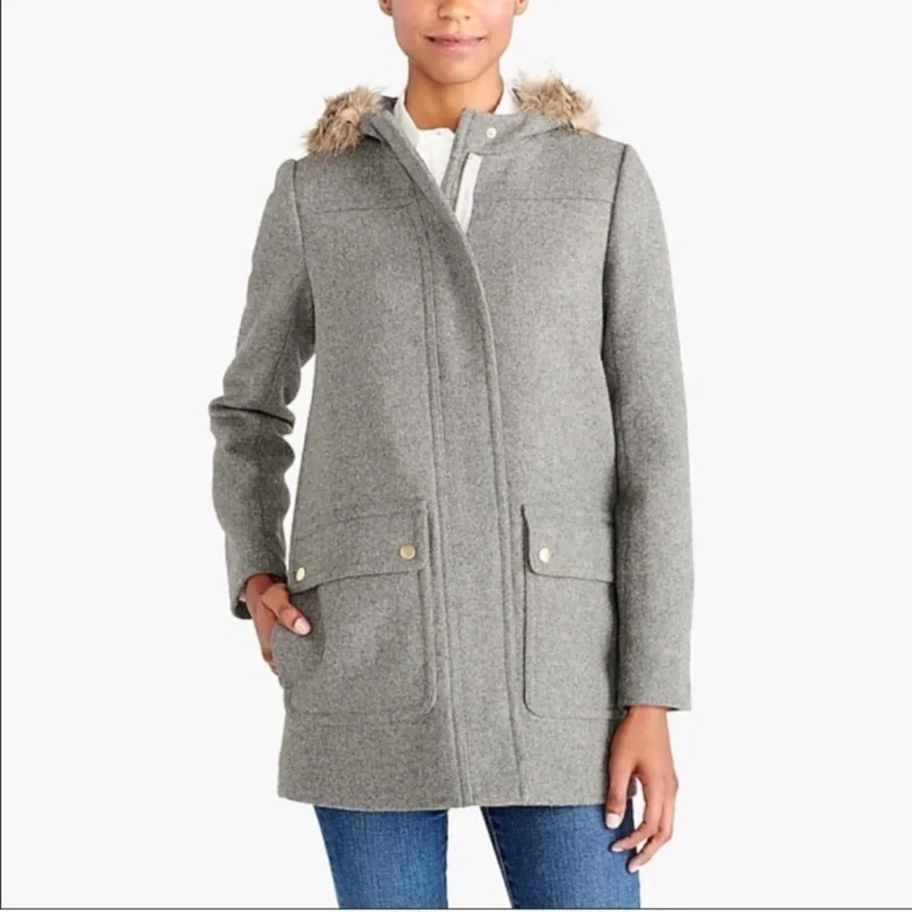 New Bloggers Fav J. Crew Vail Chateau Parka Coat